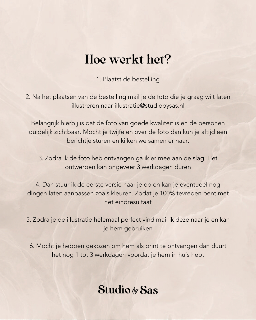 Persoonlijke illustratie - één persoon